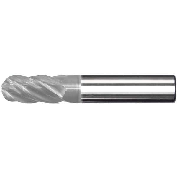 8x25x8x75 4FL Ball Multi-Helix Ultra V4 with Flat, PowerNR